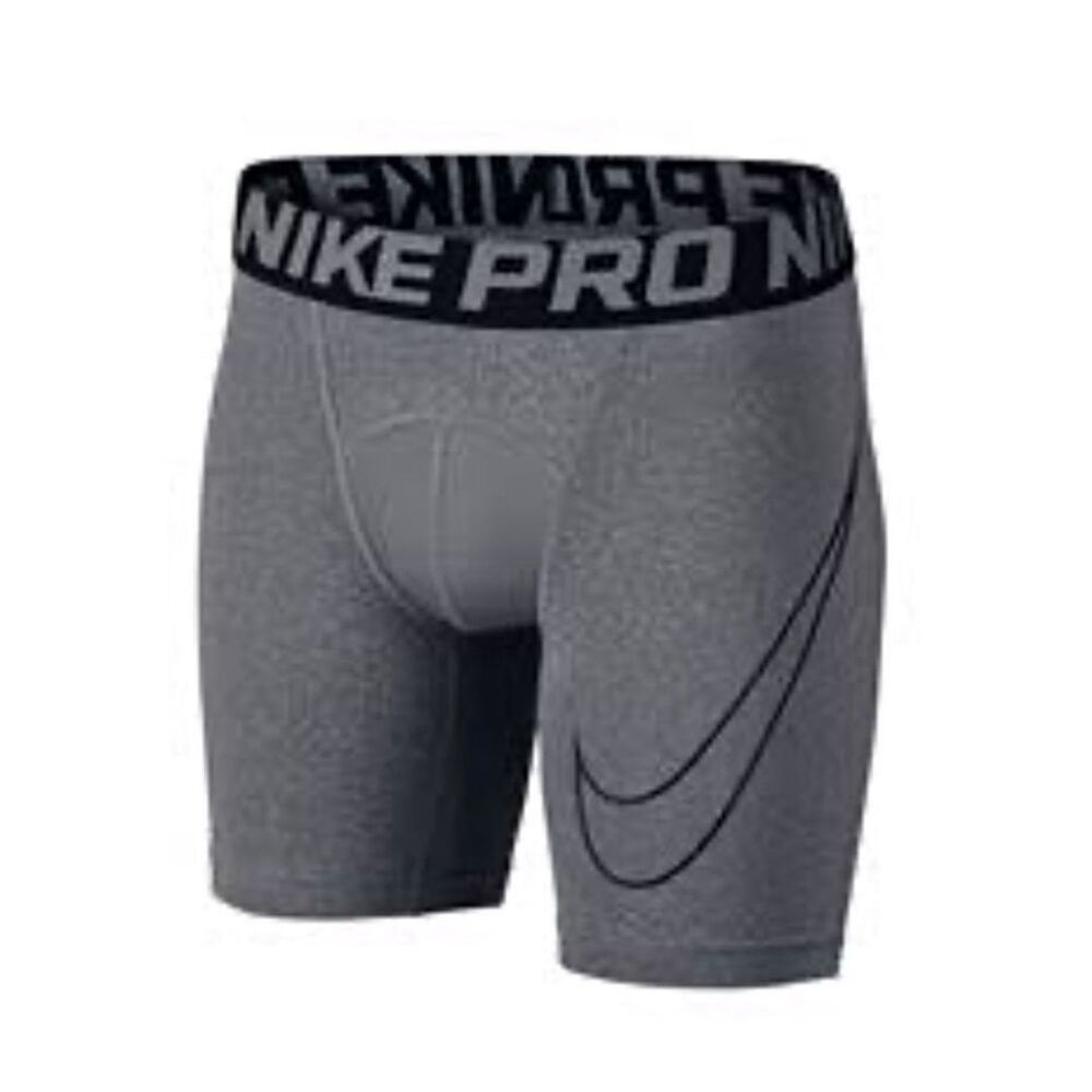 Nike Pro Boys Dri Fit Compression Shorts & Long Sleeve Top Lot Size Medium - Picture 3 of 13